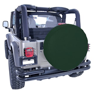 Rugged Ridge 12801.36 27-29 Inch Tire Cover; Khaki Diamond