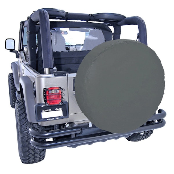 Rugged Ridge 12803.35 33 Inch Tire Cover; Black Diamond