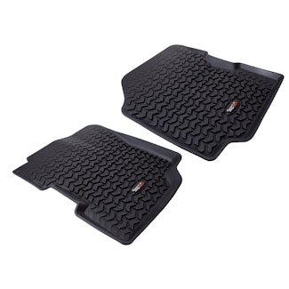 Rugged Ridge 12920.21 Front Floor Liners, Black