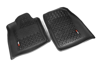 Rugged Ridge 12920.32 Front Floor Liners, Black