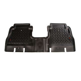 Rugged Ridge 12950.48 Floor Liner, Rear, Black