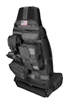 Rugged Ridge 13236.01 Front Cargo Seat Cover; Black; 76-17 Jeep CJ/Wrangler YJ/TJ/JK
