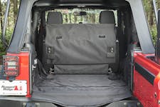 Rugged Ridge 13260.03 C3 Cargo Cover; 2-Door W/O Subwoofer; 07-17 Jeep Wrangler JK