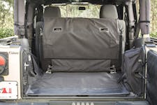 Rugged Ridge 13260.04 C3 Cargo Cover; 2-Door w/Subwoofer; 07-14 Jeep Wrangler JK