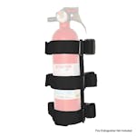 Rugged Ridge 13305.21 Sport Bar Fire Extinguisher Holder, Black