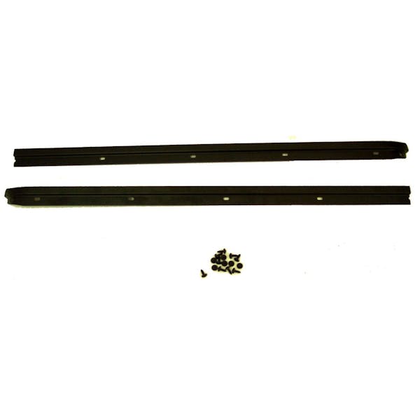 Rugged Ridge 13308.01 Windshield Channel; Drill; 76-95 Jeep CJ/Wrangler YJ