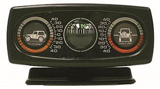 Rugged Ridge 13309.01 Clinometer with Compass; Universal Rugged Ridge 13309.01 Clinometer with Compass; Universal
