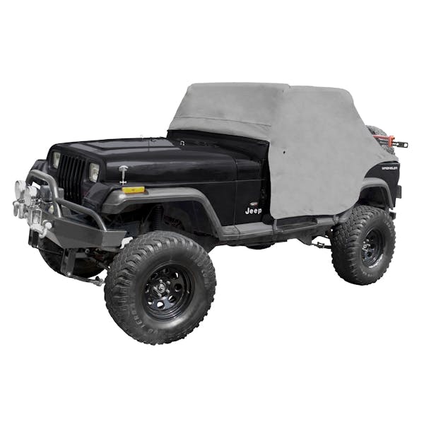 Rugged Ridge  Cab Cover; Gray; 87-91 Jeep Wrangler YJ