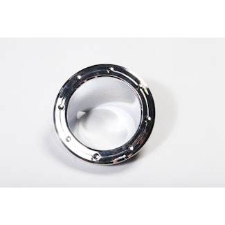 Rugged Ridge 13311.23 Fuel Filler Accent Trim, Chrome