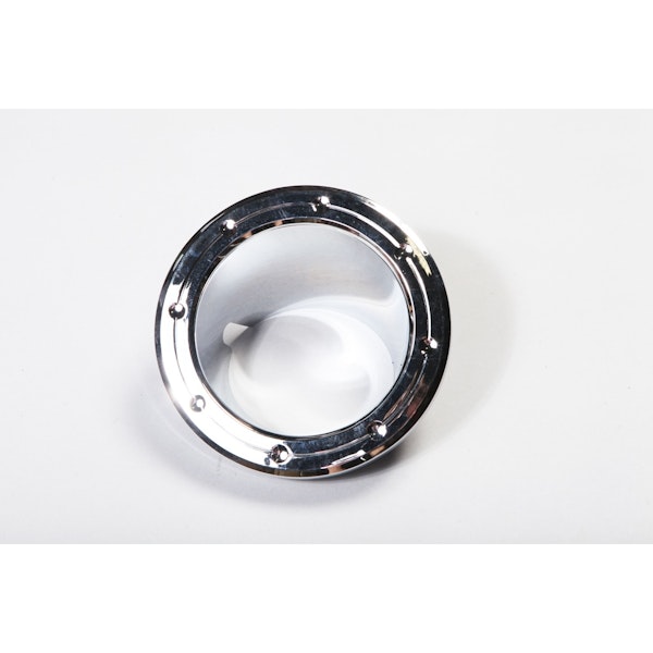 Rugged Ridge 13311.23 Fuel Filler Accent Trim, Chrome