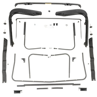 Rugged Ridge 13510.03 Factory Soft Top Hardware