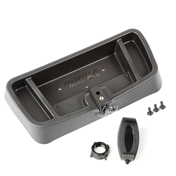 Rugged Ridge 13551.19 Dash Multi-Mount; With Phone Holder; 97-06 Jeep Wrangler TJ/LJ
