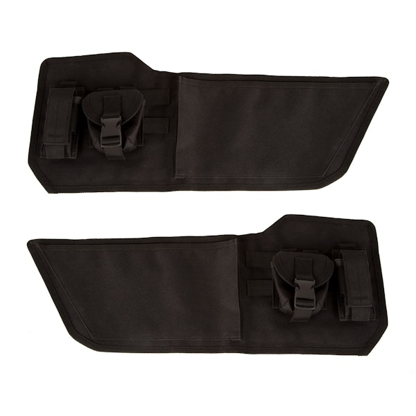 Rugged Ridge 13551.75 Door Storage Panel with Pouches, Pair
