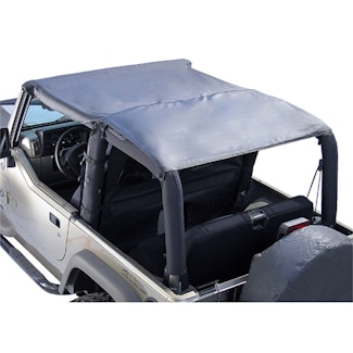 Rugged Ridge 13581.35 Header Roll Bar Top; Black Diamond; 97-06 Jeep Wrangler TJ