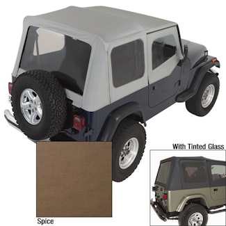 Rugged Ridge 13722.37 XHD Soft Top, Spice, Tinted Windows