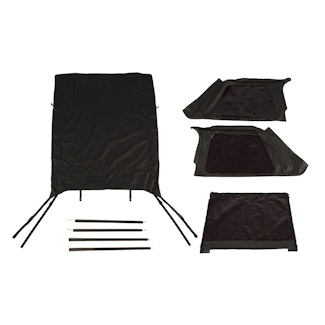 Rugged Ridge 13790.34 Montana Top Bowless, Black Daimond