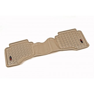 Rugged Ridge 13950.26 Floor Liner; Rear; Tan; 05-10 Jeep WK/XK