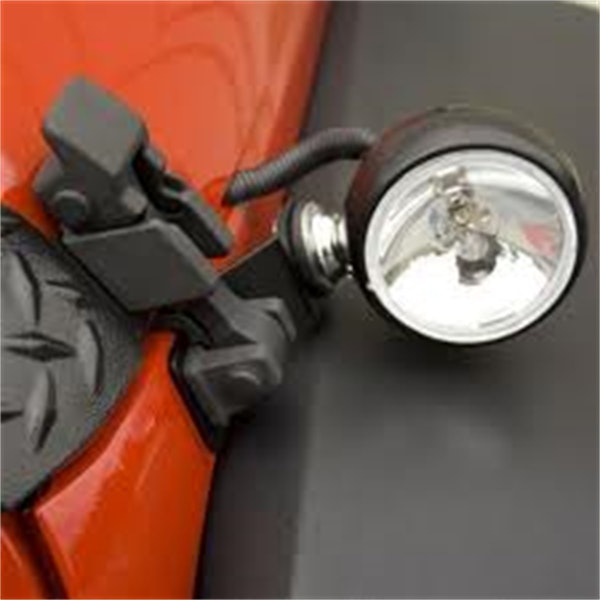 Rugged Ridge 15207.72 Off Road Fog Light; Spare for Hood-Mounted Kits; 3 Inch; 100 Watt