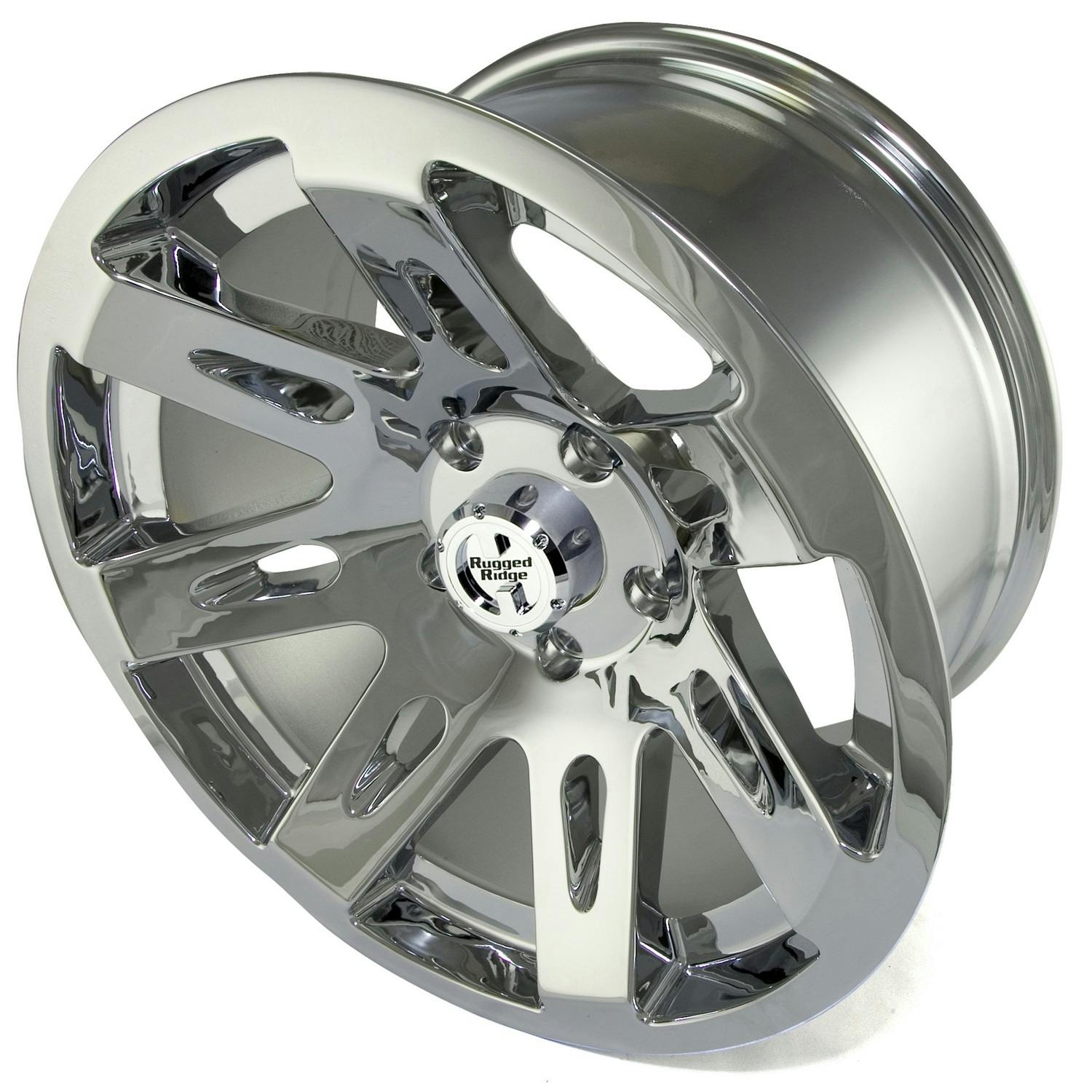 Rugged Ridge 15301.20 XHD Wheel; 17x9; Chrome; 07-17 Jeep Wrangler JK