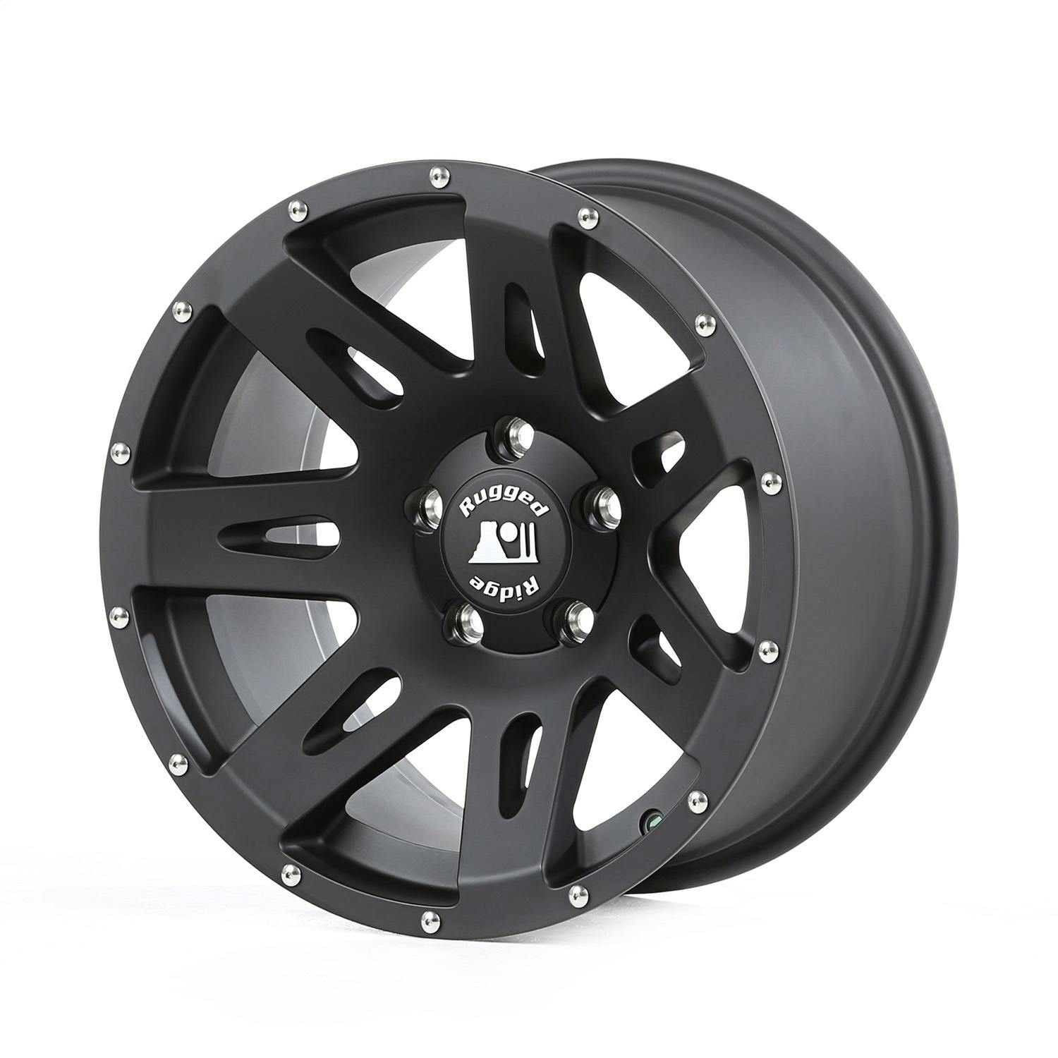 Rugged Ridge 15301.60 XHD Wheel; Black Satin; 17x8.5; 07-17 JK/JKU