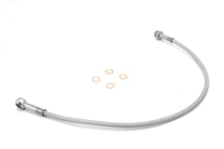Rugged Ridge 16734.06 Front Brake Hoses; Stainless Steel; 82-86 Jeep CJ7/CJ8 Scrambler