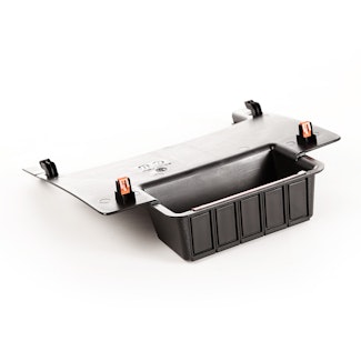 Rugged Ridge 17235.54 Lower Console Switch Panel; 11-17 Jeep Wrangler JK/JKU