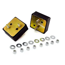 Rugged Ridge 17473.18 Engine Mount; Black; 72-92 Jeep CJ/SJ