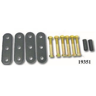 Rugged Ridge 18265.01 HD Front and Rear Leaf Spring Shackles; 55-75 Jeep CJ Models Rugged Ridge 18265.01 HD Front and Rear Leaf Spring Shackles; 55-75 Jeep CJ Models