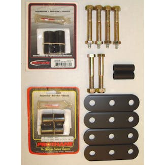 Rugged Ridge 18265.03 HD Front and Rear Leaf Spring Shackles; 55-75 Jeep CJ Models Rugged Ridge 18265.03 HD Front and Rear Leaf Spring Shackles; 55-75 Jeep CJ Models