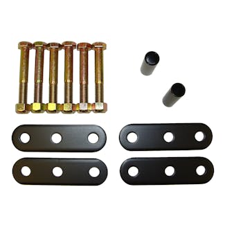 Rugged Ridge 18265.05 HD Front Leaf Spring Shackles; 76-86 Jeep CJ Models Rugged Ridge 18265.05 HD Front Leaf Spring Shackles; 76-86 Jeep CJ Models