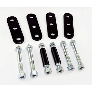 Rugged Ridge 18265.06 HD Front Leaf Spring Shackles; 76-86 Jeep CJ Models Rugged Ridge 18265.06 HD Front Leaf Spring Shackles; 76-86 Jeep CJ Models