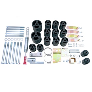 Rugged Ridge 18303.11 3 Inch Body Lift; 97-06 Jeep Wrangler TJ