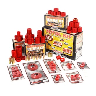 Rugged Ridge 18350.06 Polyurethane Bushing Kit, Red