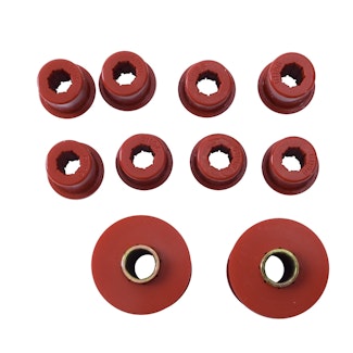 Rugged Ridge 18364.02 Bushing Set, Front Spring