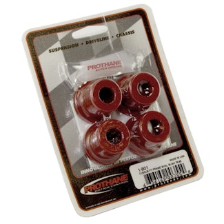 Rugged Ridge 18366.01 Bushing Set-4; Shackle Front; 76-86 Jeep CJ Models