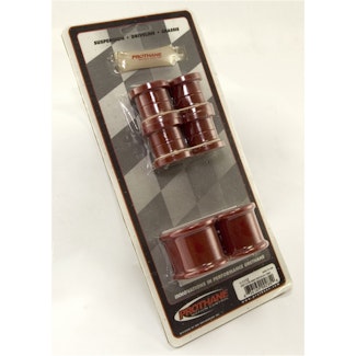 Rugged Ridge 18367.12 Rear Swaybar Bushing Kit; Red; 13mm; 97-06 Jeep Wrangler TJ