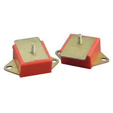 Rugged Ridge 18390.01 Engine Mounts, Red Polyurethane, Pair