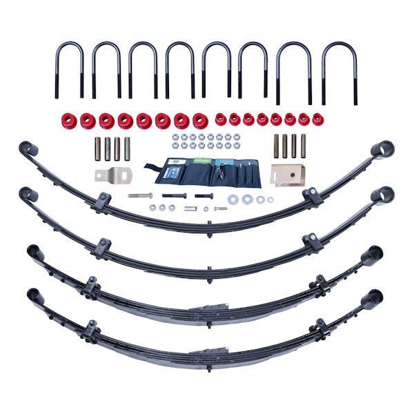 Rugged Ridge 18401.25 4 Inch Lift Kit without Shocks; 87-95 Jeep Wrangler YJ