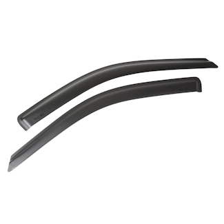 Rugged Ridge 81349.04 Front Window Visors; Matte Black; 09-14 Ram 1500 Quad Cab Pickup