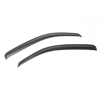 Rugged Ridge 81349.10 Front Window Visors; Matte Black; 05-13 Toyota Tacoma Regular Cab