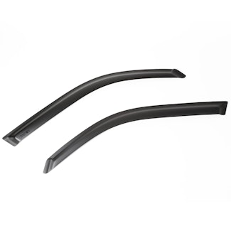 Rugged Ridge 81349.12 Front Window Visors; Matte Black; 04-06 Toyota Tundra Double Cab
