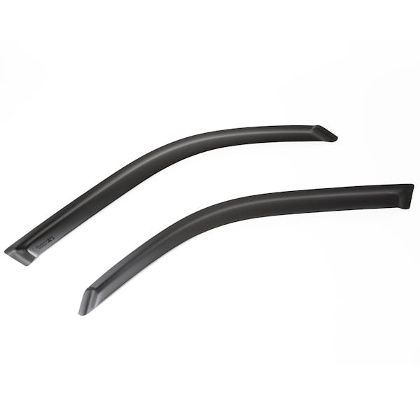 Rugged Ridge 81349.12 Front Window Visors; Matte Black; 04-06 Toyota Tundra Double Cab