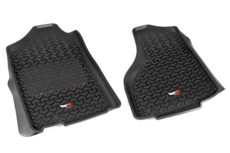 Rugged Ridge 82903.05 Front Floor Liners, Black