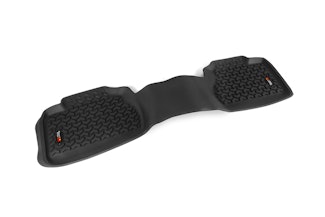 Rugged Ridge 82951.11 Floor Liners; Rear; Black; 07-13 Silverado/Sierra 1500 Extended