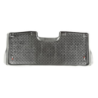 Rugged Ridge 82952.15 Floor Liner; Rear; Black; 15-17 Ford F-150 Crew Cab