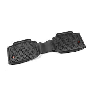 Rugged Ridge 82954.10 Floor Liner; Rear; Black; 05-17 Toyota Tacoma