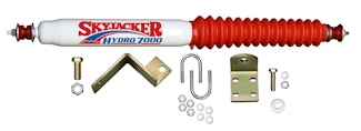 Skyjacker 7122 SNGL STAB KT; WHITE W/RED BO