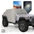 Smittybilt 1070 JL Cab Cover Gray W/Door Flaps 2-Door