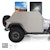Smittybilt 1070 JL Cab Cover Gray W/Door Flaps 2-Door