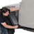 Smittybilt 1070 JL Cab Cover Gray W/Door Flaps 2-Door